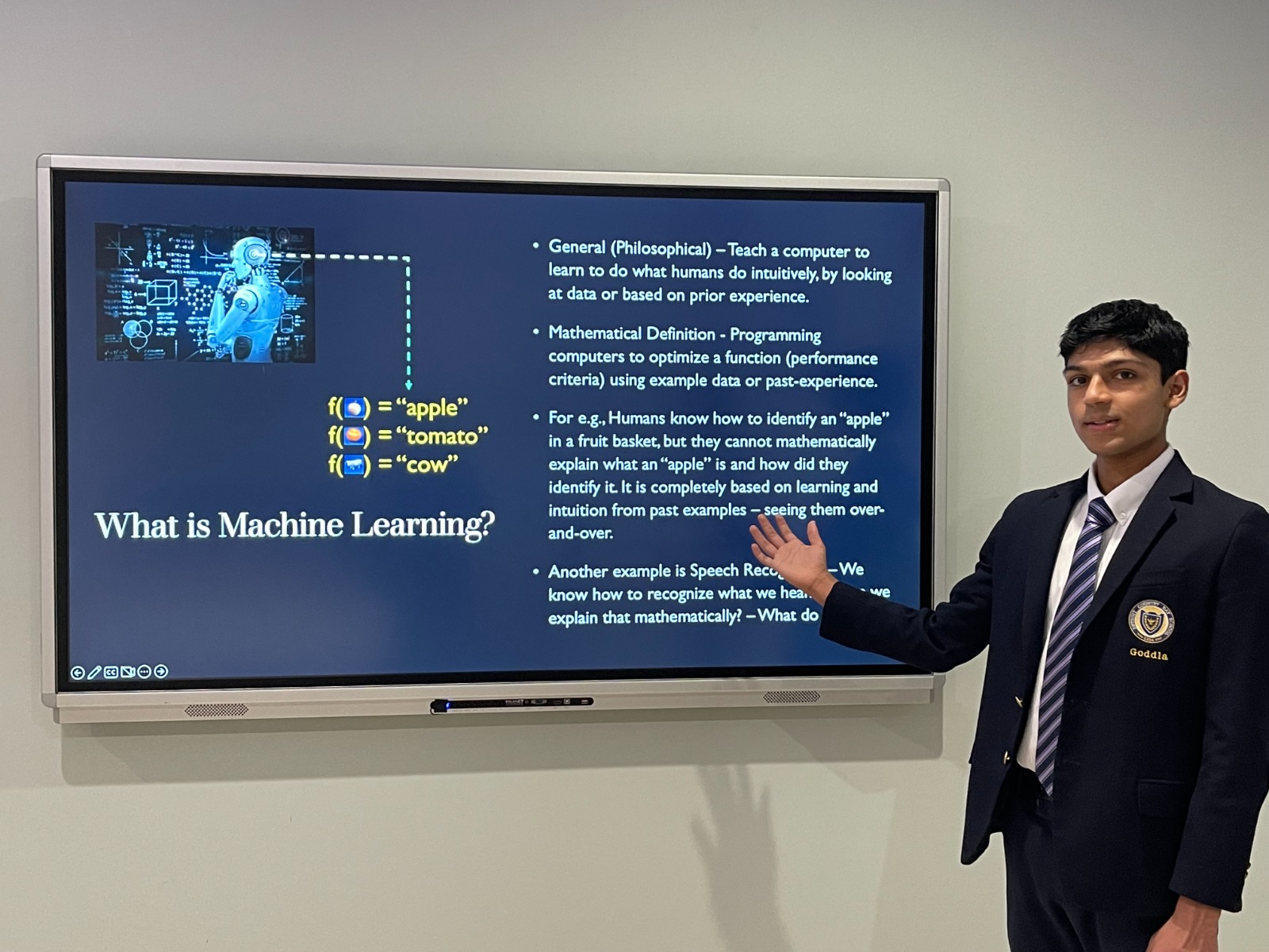 Why Machine Learning